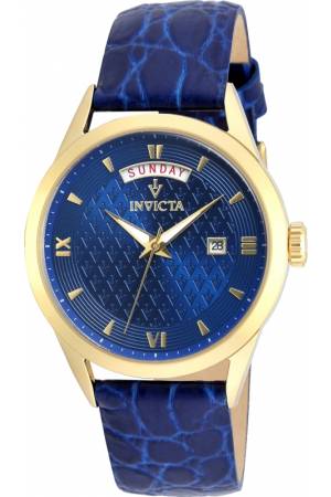 Invicta watch sales blue band